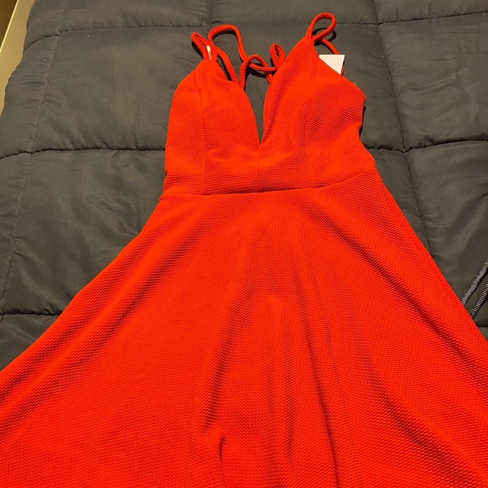 Rue21 Red/Orange dress